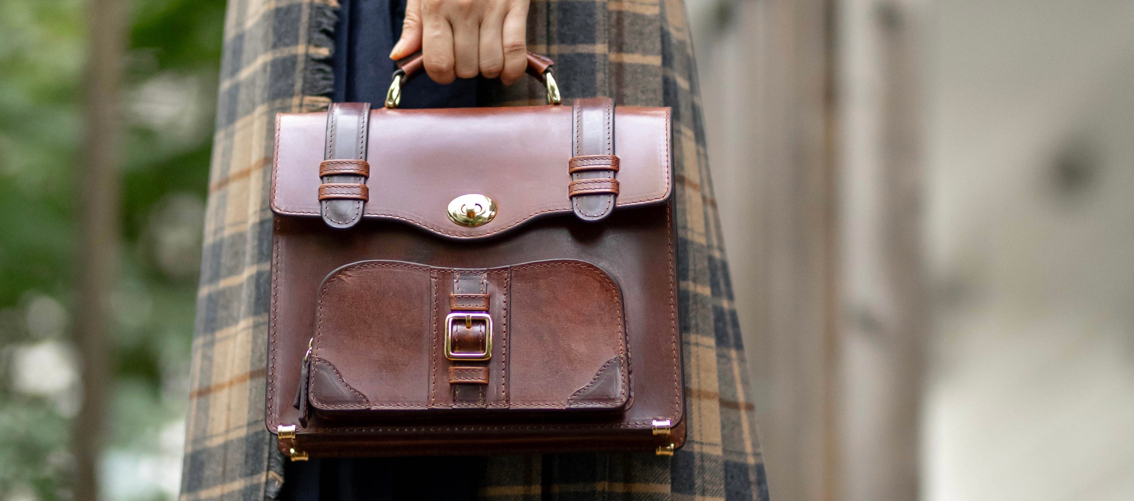 サッチェルバッグ