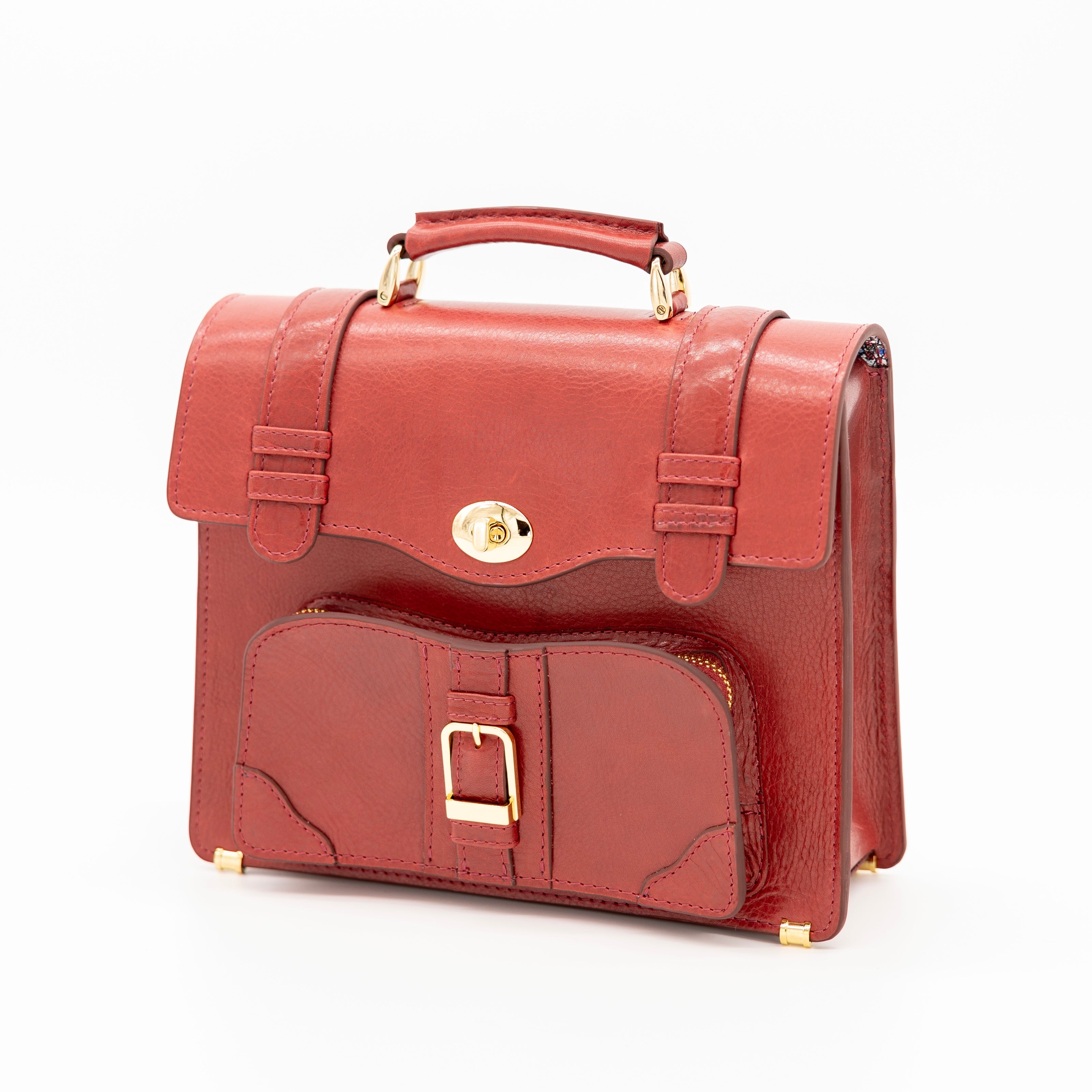 【限定】 miniサッチェルバッグ(red)