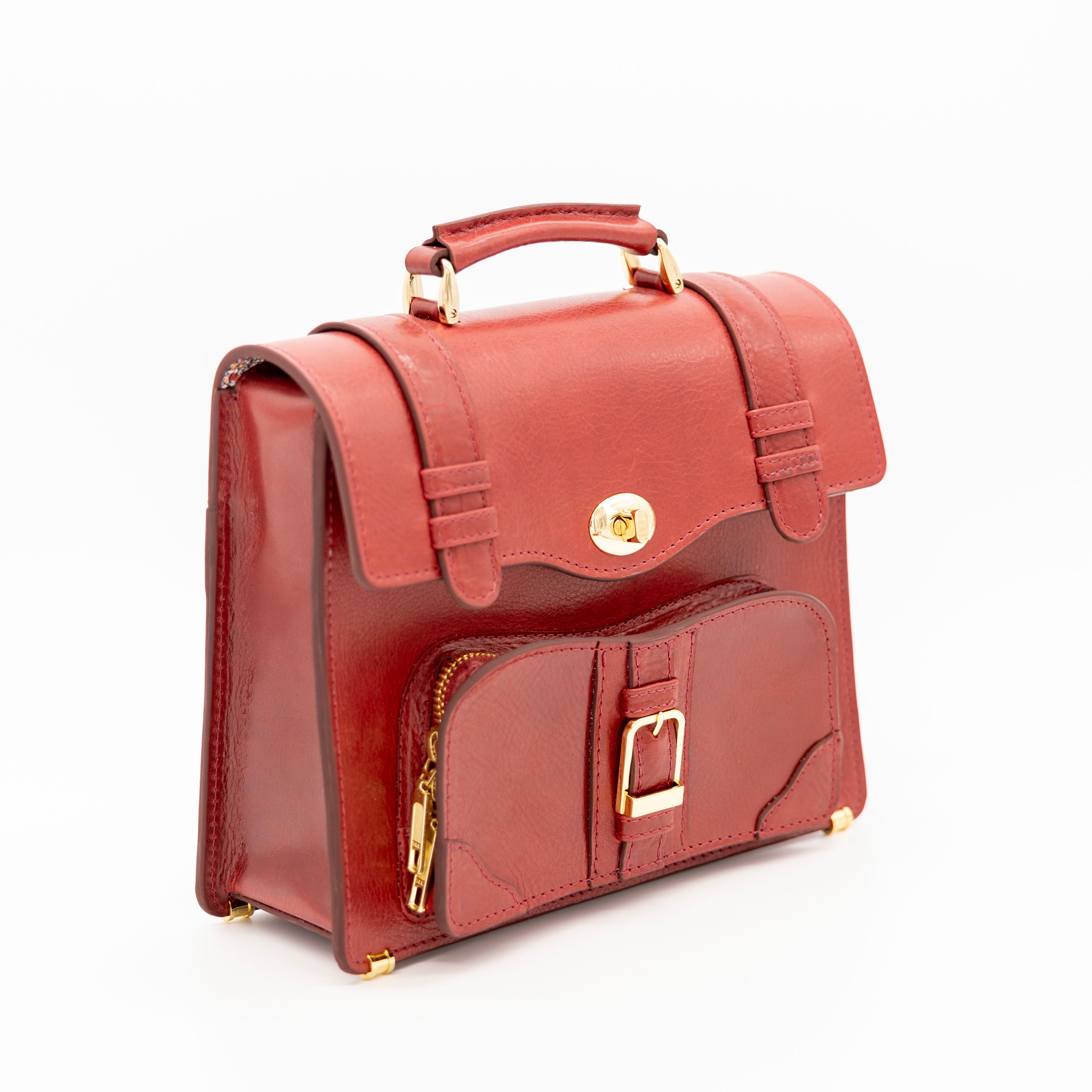【限定】 miniサッチェルバッグ(red)