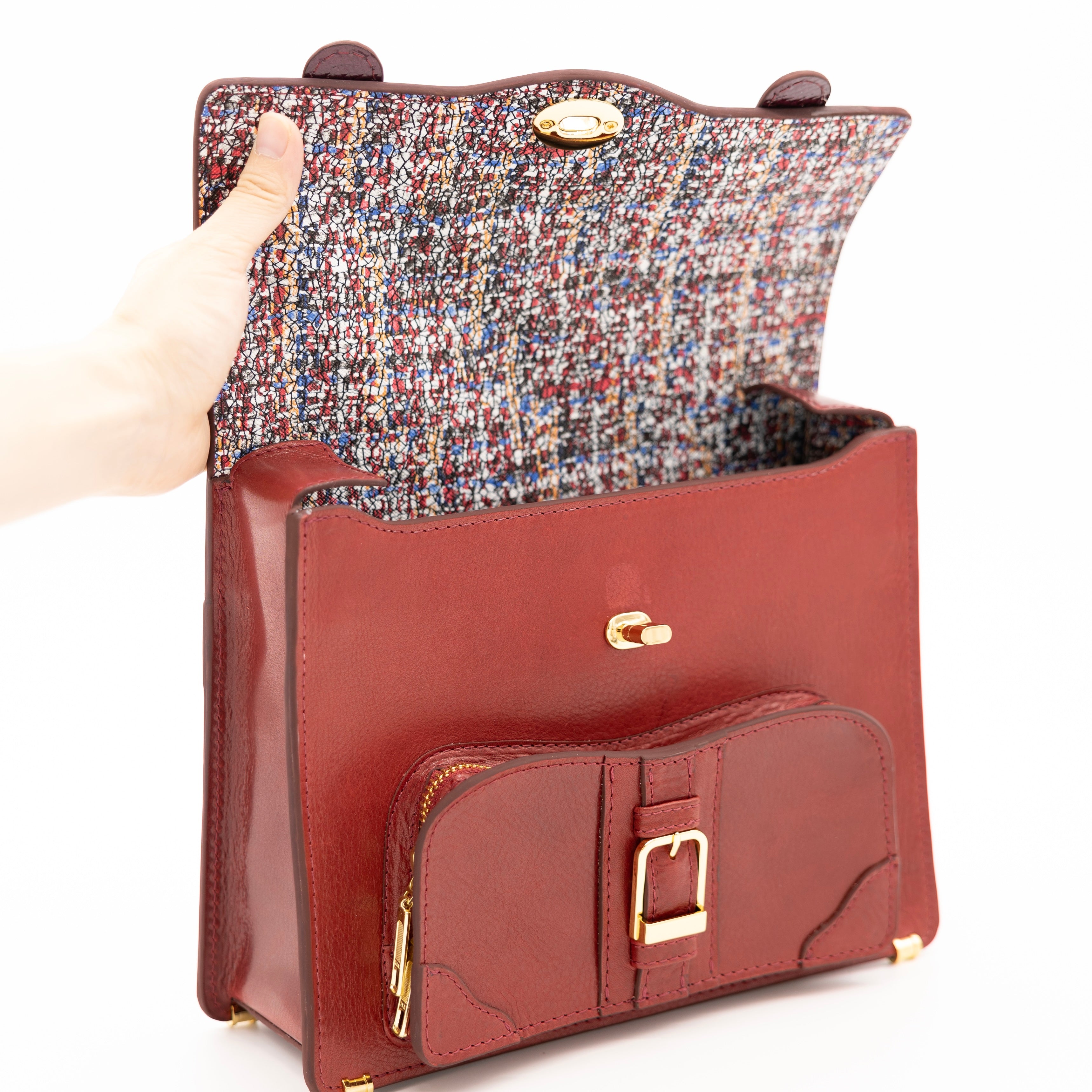 【限定】 miniサッチェルバッグ(red)