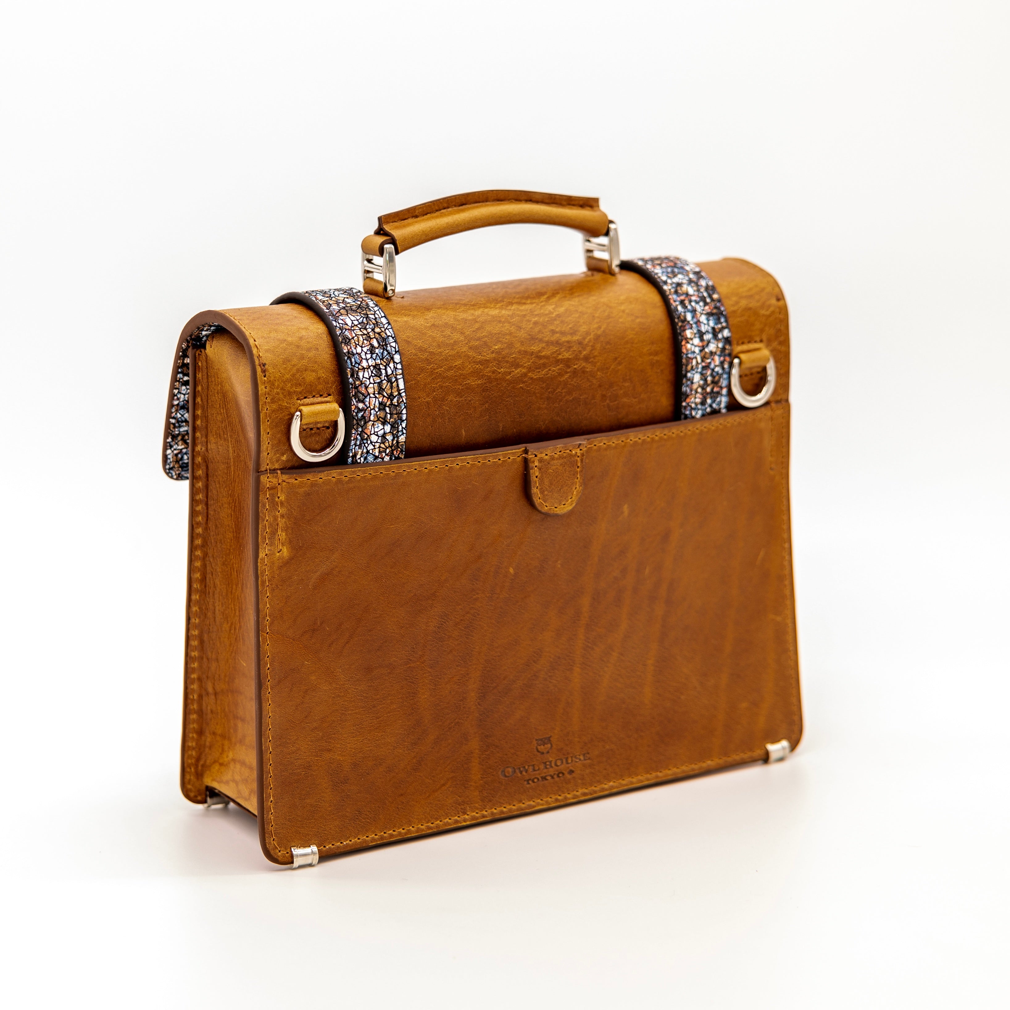 【限定】 miniサッチェルバッグ(light brown B)