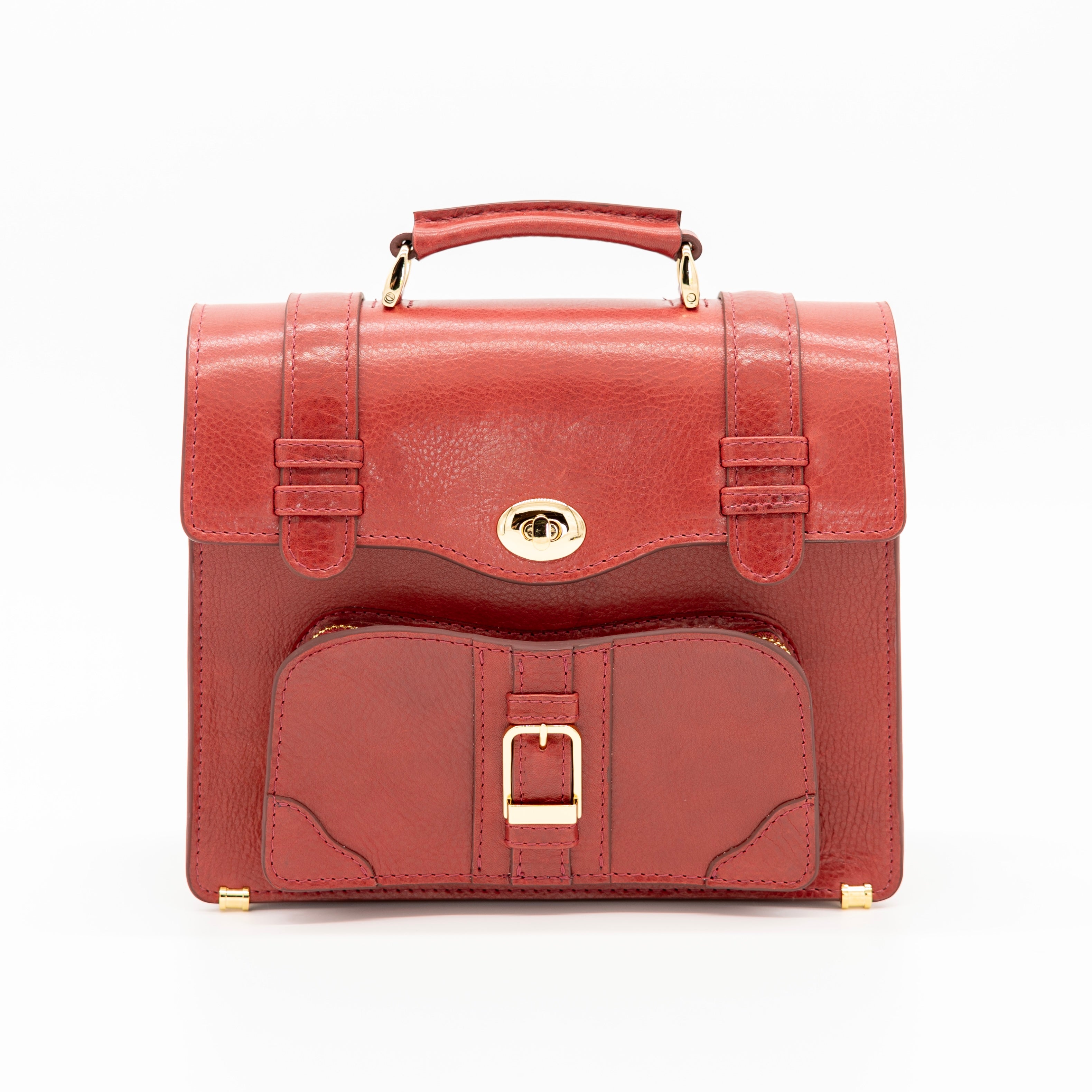 【限定】 miniサッチェルバッグ（red)