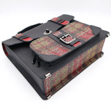 (Limited) Leather mini satchel bag   (Black/Red)