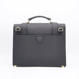 (Limited) Leather mini satchel bag   (Black)