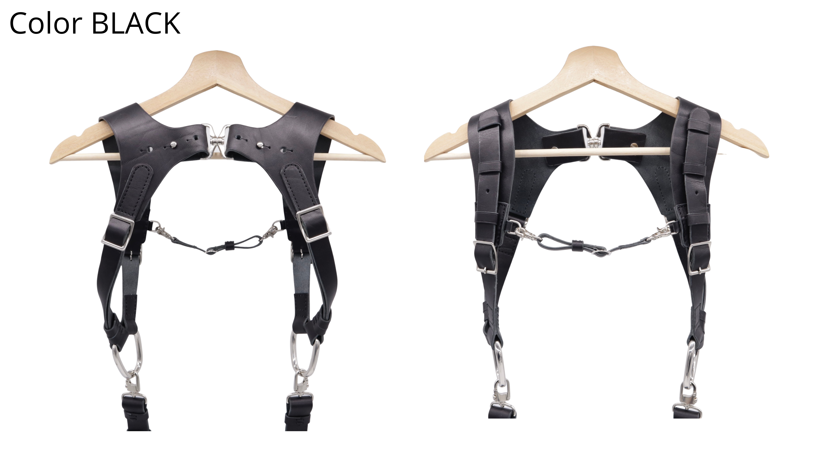 Leather Dual Camera Harness made in Japan